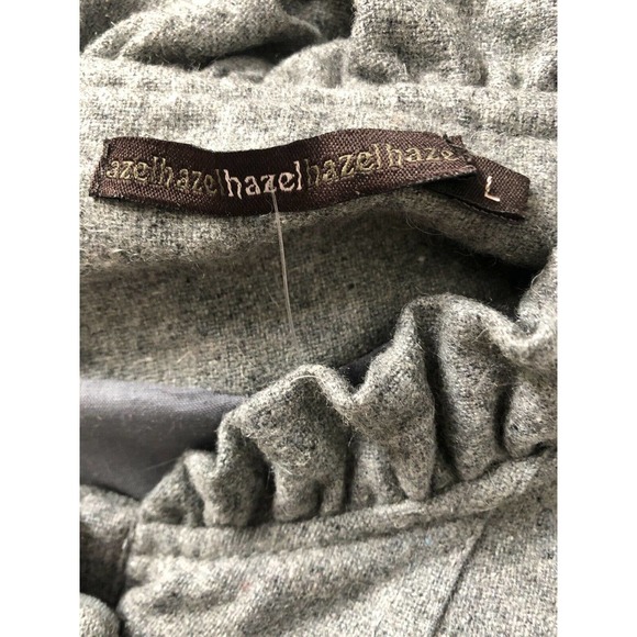 SOLD hazel hazel hazel Ruffled Button Front Jacket L - Picture 11 of 11